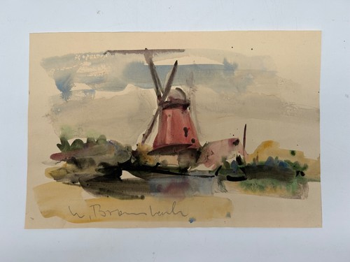 Aquarelle expressionniste - aquarelle,