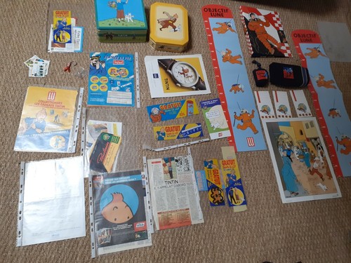 Lot ancien tintin annes - tintin, 90