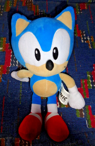 Peluche sonic herisson - sonic,