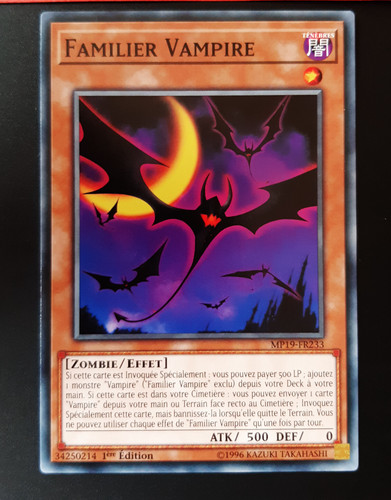 Familier vampire mp19 fr233 - familier,
