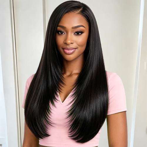 Inch layered straight human - layered,