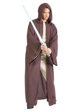 Costume De Robe Jedi À Capuche Star WARS Pour Adulte Taille Unique
