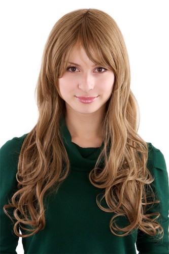 Perücke femme moyen blond - femme,