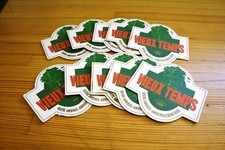 10 VINTAGE COASTERS BEER VIEUX TEMPS BIERE AMBREE AMSERKLEURIG GERMAN? BELGIUM