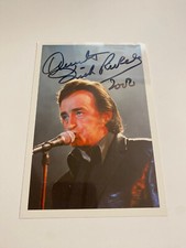 Dick Rivers Signed Autograph Photo French Rock and Roll Musician