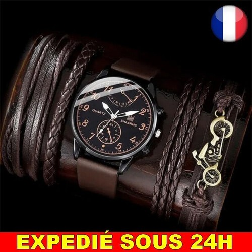 Lot montre 4 bracelets - montre, +