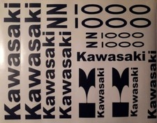 Planche de stickers KAWASAKI
