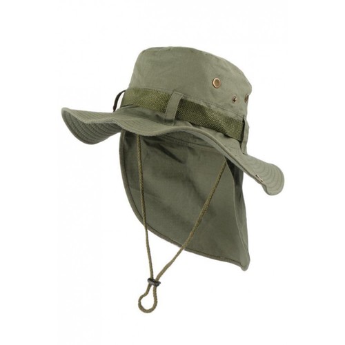 Chapeau bob safari - vert, kaki