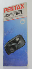 PENTAX ZOOM 90 WR   Mode D'emploi d'origine (Réf#V-203)