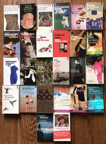 Lot livres poche - de,