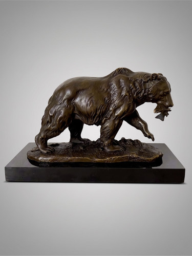 Sculpture animalière ours - sculpture, d’ours