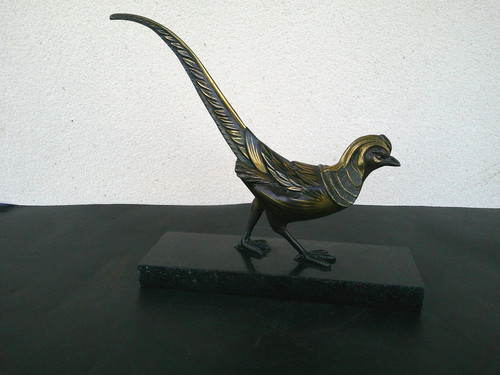 Sculpture animaliere faisan - sculpture,