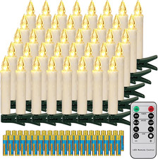 40 Bougies LED Sapin De Noël