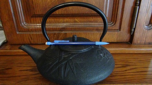 Theiere fonte plate décor - fonte,