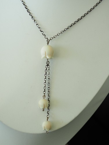 Collier neglige ancien argent - ancien,