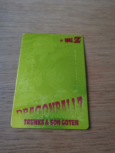 Carte dragon ball dbz - carte, z