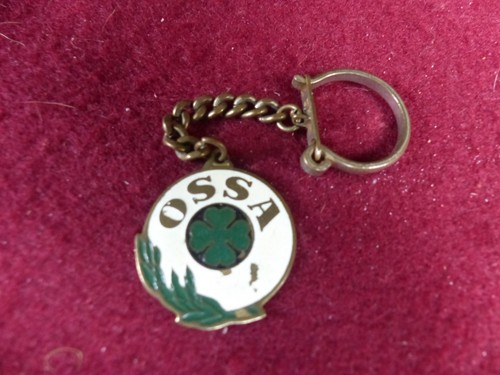 Porte clé moto ossa - clé,