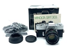 Minolta SRT 303b SLR + Mc