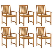 Lot de 8 Chaises de Jardin