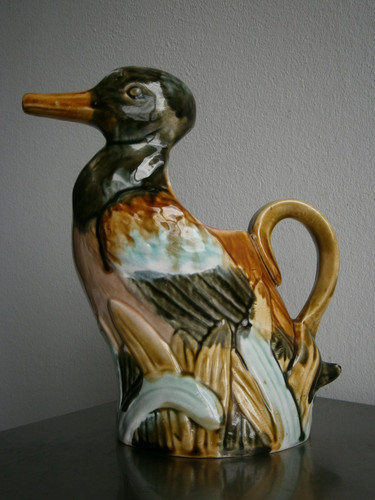 Pichet canard barbotine - canard,
