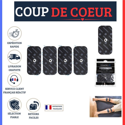 Compex électrodes noires - compex,