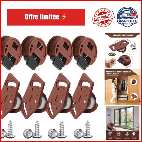 Roulettes portes coulissantes - roulettes,