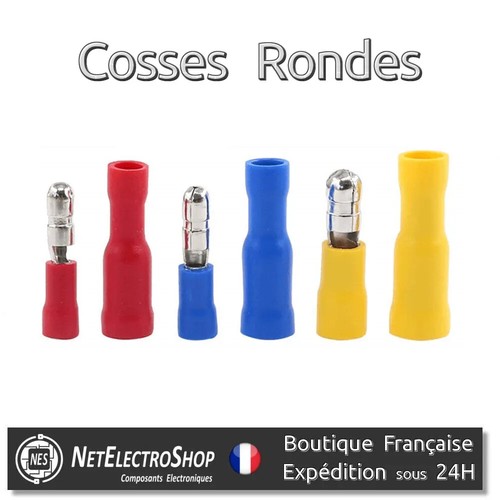 Cosse electrique ronde - electrique,