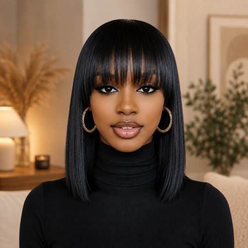 Perruque bob carré - bob, cheveux