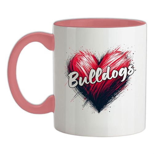 Cœur amour bulldogs - amour,