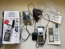 GARMIN Mobile GPS 45XL Personal Navigator Bundle + Car Adaptor/Plug/Mount/Sensor