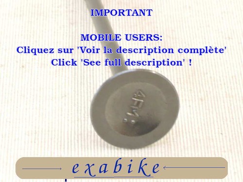 Soupape admission pour - soupape,