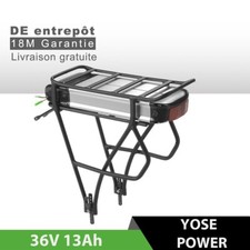 36V 13Ah E-Bike Batterie de