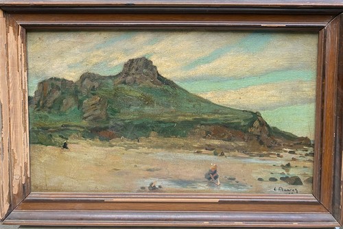 Maarek painting old - , brittany