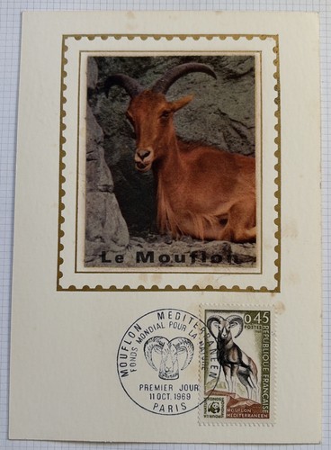 Carte postale premier jour - carte,