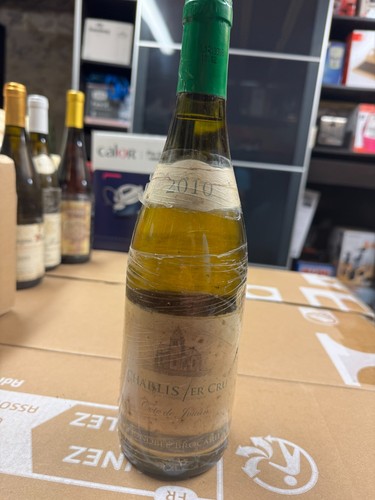 Bouteille vin chablis - bouteille,
