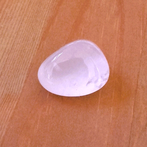 Pierre roulée quartz rose - roulée,