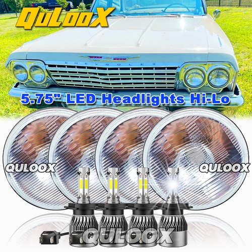 4pcs inch led headlights - inch,