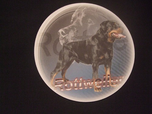 Tapis souris rottweiler - de,