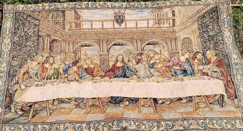 Tapisserie murale ancienne - tapisserie,