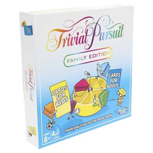 Trivial pursuit family - trivial, pursuit: