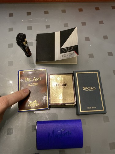 Lot echantillons eau de - 6,