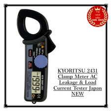 KYORITSU 2431 Pince Compteur AC Fuite & Charge Current Testeur Japon NEUF