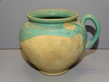 -POT TERRE CUITE VERNISSEE