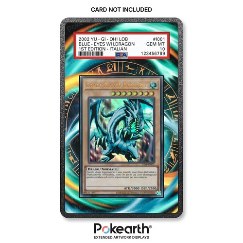 Dragon blanc yeux bleus 001 - ,