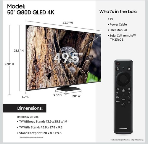 Samsung q80d qn50q80daf - samsung,
