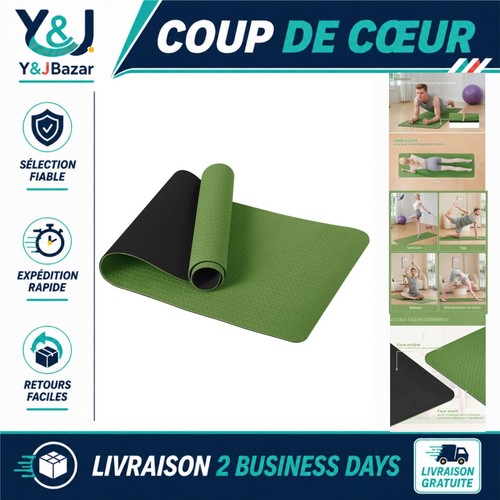 Tapis yoga antidérapant - de,