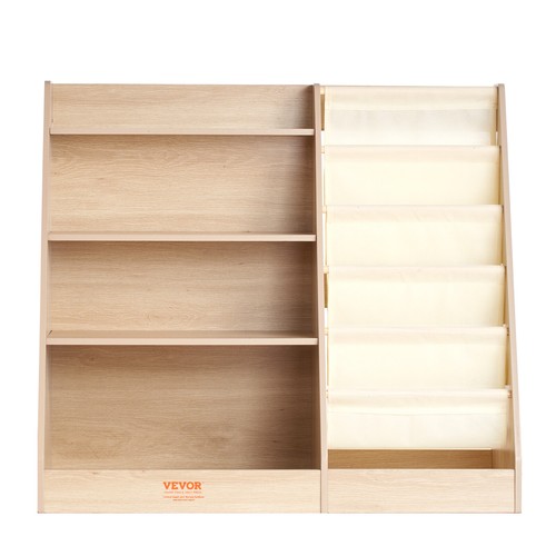 Vevor bibliothèque bois 4 - bibliothèque,