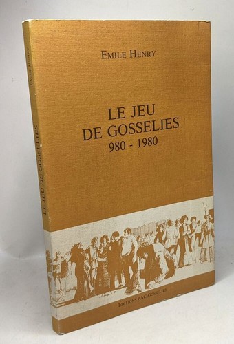 Jeu gosselies 980 1980 - le, de