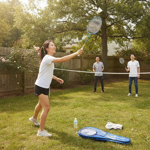Raquette badminton alliage - raquette,