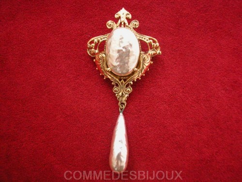 Broche miroir belle - broche,